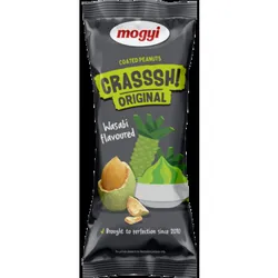 Crasssh Original orzeszki ziemne w skorupce o smaku wasabi 60g Mogyi