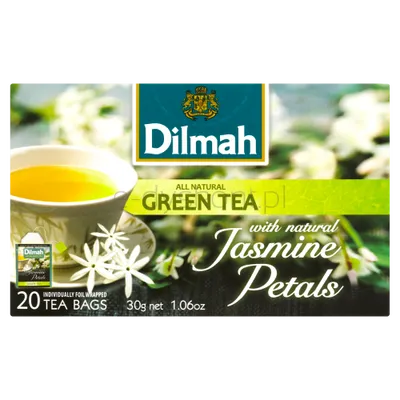 Dilmah Herbata Green Tea With Jasmine Petals 20X1,5 G