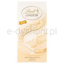 Lindt Czekolada White Tablet 100G