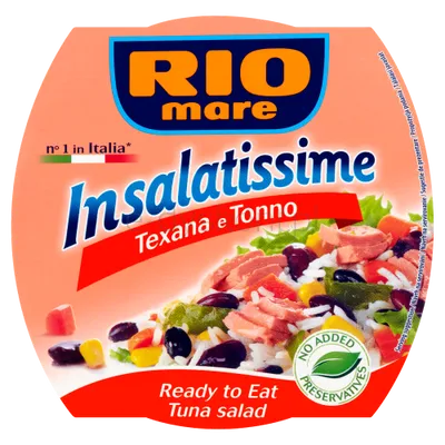 Rio Mare Sałatka Teksańska Z Tuńczykiem 160G