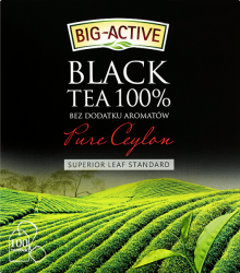 Big Active Herbata Czarna 100% 200G