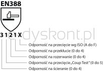 Rękawice spawalnicze Donau SAFETY DS-WELTIG, TIG, skóra kozia, rozm. 9/L, biało-szare - 5