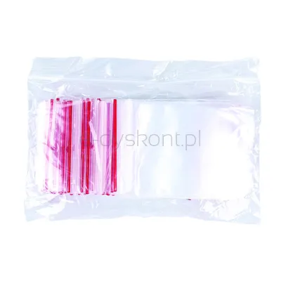 Office Products Torebka Strunowa Ldpe, 60X80Mm, 100Szt., Transparentna