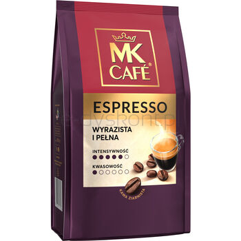 MK Cafe Espresso 1 Kg Kawa Palona Ziarnista