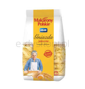 Makaron Abak Gniazda 8Mm 400G Makarony Polskie