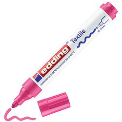 Edding Marker tekstylny e-4500 2-3 mm, różowy neonowy