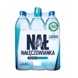 Nałęczowianka Naturalna woda mineralna niegazowana 1,5 l (w tym +0,50 zł/szt. zwrotnej kaucji)