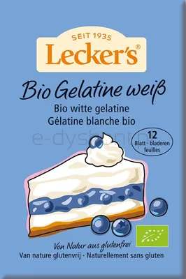Żelatyna W Listkach Bio 20 G