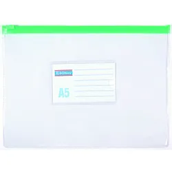 Torebka Z Suwakiem Donau Pvc A5 Transparentna