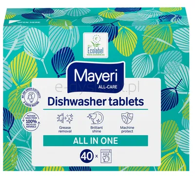 Mayeri Tabletki do zmywarki all-in-one 40 szt