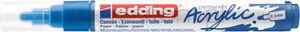 Marker akrylowy e-5100 EDDING, 2-3 mm, matowy błękit gencjanowy