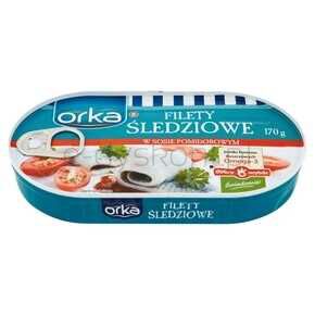 Filety Śledziowe Orka W Pomidorach 170 G Mw Dobry Wybór