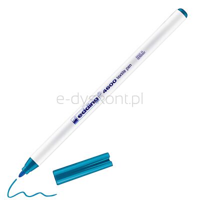 Edding Pisak Tekstylny E-4600 1 Mm, Błękit Orientalny