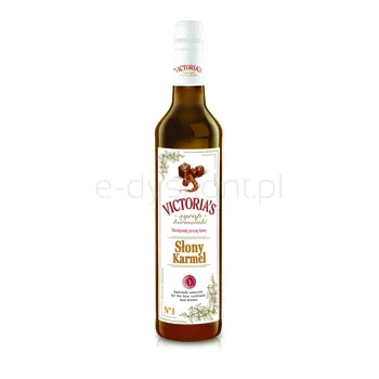 Victoria Cymes Syrop Barmański Słony Karmel 490 Ml 