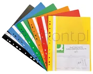 Q-Connect Skoroszyt  Pp, A4, Standard, 120/170Mikr., Wpinany, Czarny - 2