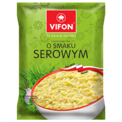 Vifon Zupa Błyskawiczna O Smaku Serowym (Polskie Smaki) 65 G(tarmin przydatności 30.10.2026)