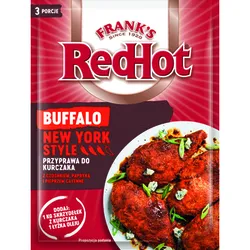 Buffalo New York Frank's Przyprawa do kurczaka z czosnkiem, papryką i pieprzem cayenne  20g
