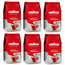 Lavazza Kawa Ziarnista Qualita Rossa 1000G x 6 sztuk