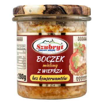 Szubryt Boczek Mielony Z Wieprza 280G