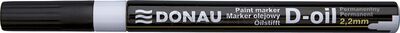 Donau Marker olejowy D-Oil, okrągły, 2,2mm, biały