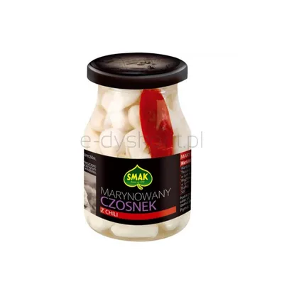 Marynowany czosnek z chili 190g Smak