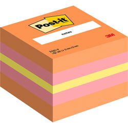Post-It Mini Kostka Samoprzylepna (2051P), 51X51Mm, 1X400 Kart., Różowa 