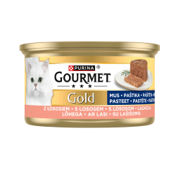 Gourmet Gold  Mus z łososiem 85g