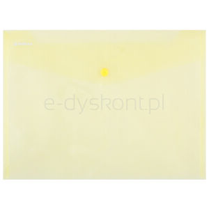Donau Teczka kopertowa zatrzask PP A4 180mikr żółta