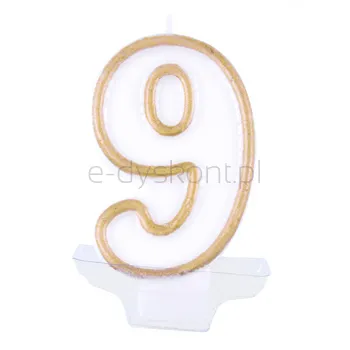 Świeczka Cyferka - 9