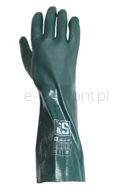 RS Duplo Rękawice chemiczne 45 cm, rozm. 10, zielone
