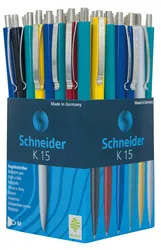 Długopis Automatyczny Schneider K15, M, Miks Kolorów