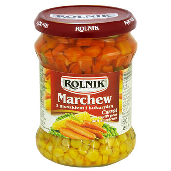 Rolnik Marchew Z Groszkiem I Kukurydzą 500 Ml