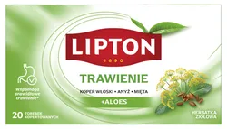 Lipton Herbata Ziołowa Trawienie 20 Torebek