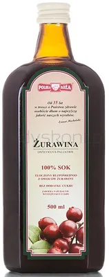 Żurawina Sok 100 B/C 500 Ml
