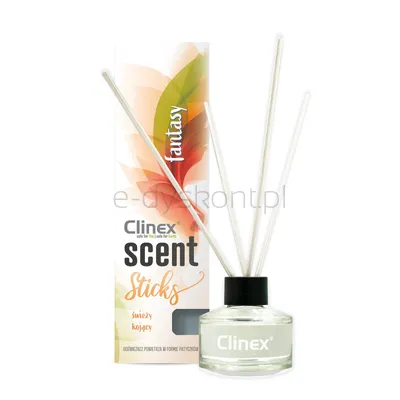 Clinex Patyczki zapachowe Scent Sticks, Fantasy, 45ml