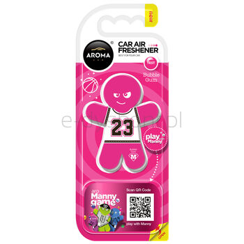 Aroma Car Zapach Samochodowy Manny Bubble Gum