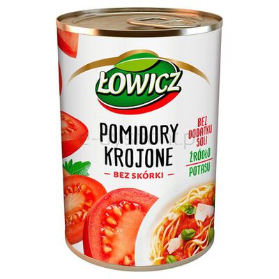Pomidory Łowicz Krojone 400 G Agros Nova Pusz