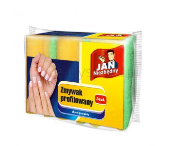 Jan Niezbędny Zmywak profilowany 3 szt.