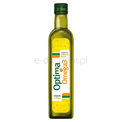 Optima Omega 3 Olej Rzepakowy Z Olejem Lnianym 500 Ml