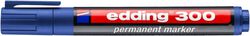 Marker permanentny A8 e-300 EDDING, niebieski