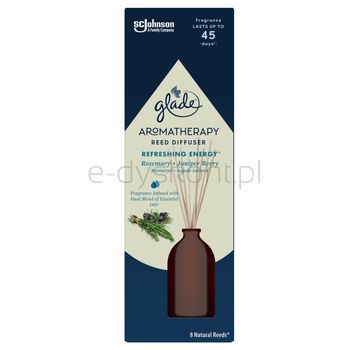 Glade Aromatherapy Reed Diffuser - Refreshing Energy™, Odświeżacz Powietrza Pachnące Patyczki 80Ml