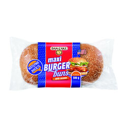 Dan Cake Maxi Burger Buns 300G Cięte
