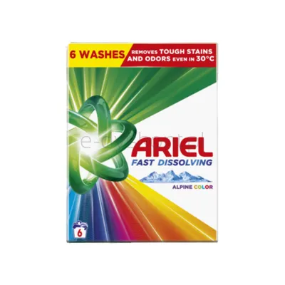 Ariel Proszek Do Prania Fast Dissolving Alpine Color  330g 6 prań