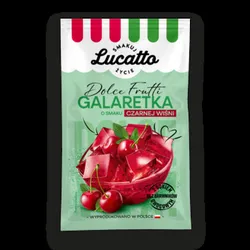 Lucatto Galaretka Czarna Wiśnia 70G