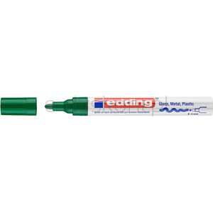 Edding Marker olejowy połyskujący e-750 2-4 mm, zielony