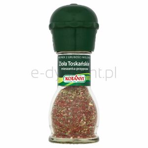 Kotanyi Młynek Zioła Toskańskie Mieszanka Przypraw 32G