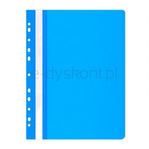 Office Products Skoroszyt, PP, A4, miękki, 100/170mikr., wpinany, niebieski