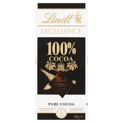 Lindt Czekolada Excellence 100% Cocoa 50G