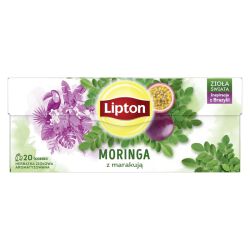 Lipton Herbata ziołowa, moringa z marakują, 20 torebek