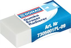 Donau Gumka Uniwersalna 41X21X11Mm, Biała